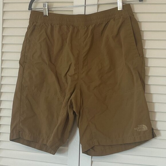 The North Face men's athletic shorts khaki medium - Picture 1 of 11